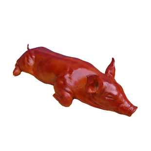 仿真食品模型烤乳猪模型假菜供品样品定制橱窗展示白事模型定制