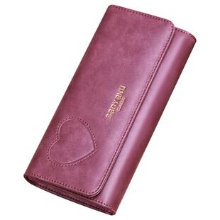 钱包女长款2025新款牛皮大容量真皮钱夹女款手拿包时尚大气卡位多