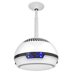 棋牌室吸烟灯抽烟机会所茶楼麻将馆专用升降吊灯麻将机空气净化器