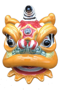 醒狮黄飞鸿武术公仔石湾陶瓷