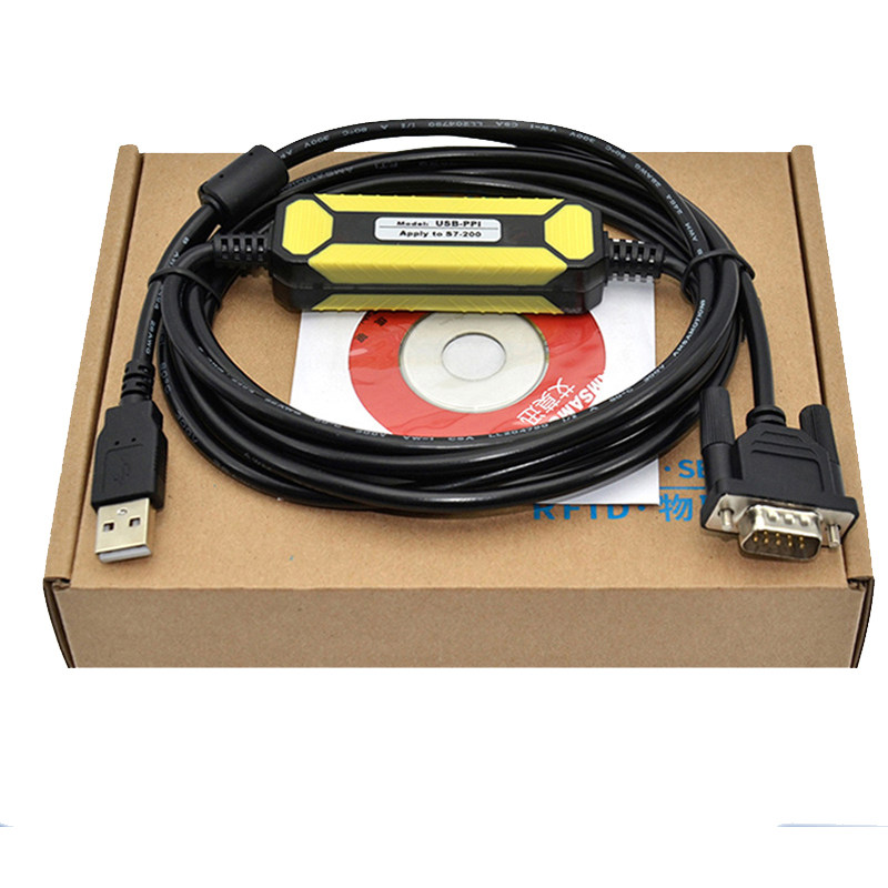 兼容三菱圆头8针FX系列PLC编程电缆数据下载线USB-SC09-FX连接线