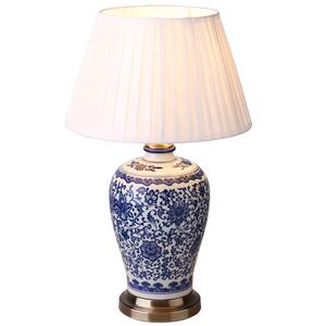 景德镇青花瓷创意陶瓷台灯卧室床头灯 品氏中式会所酒店装饰台灯