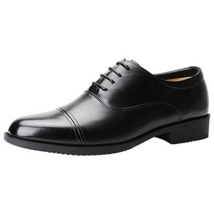 际华3515强人商务正装三节头皮鞋男春秋真皮透气耐磨三接头皮鞋子