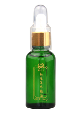 艾草精油生姜按摩通经络艾灸刮痧
