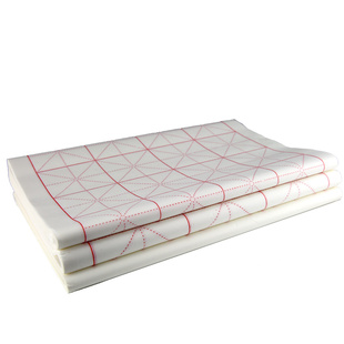 宣纸米字格毛笔字练习纸初学毛边纸半生八分熟临摹书法加厚宣纸