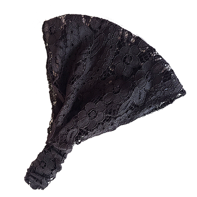 韩版蕾丝褶皱宽边透气发饰