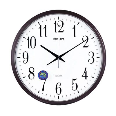 正品日本丽声rhythm大型大气挂钟