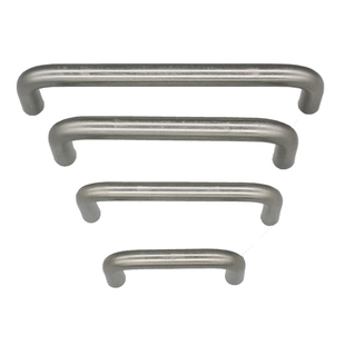 304不锈钢实心拉手橱柜抽屉机柜配电箱把手焊接工业U型明装小提手