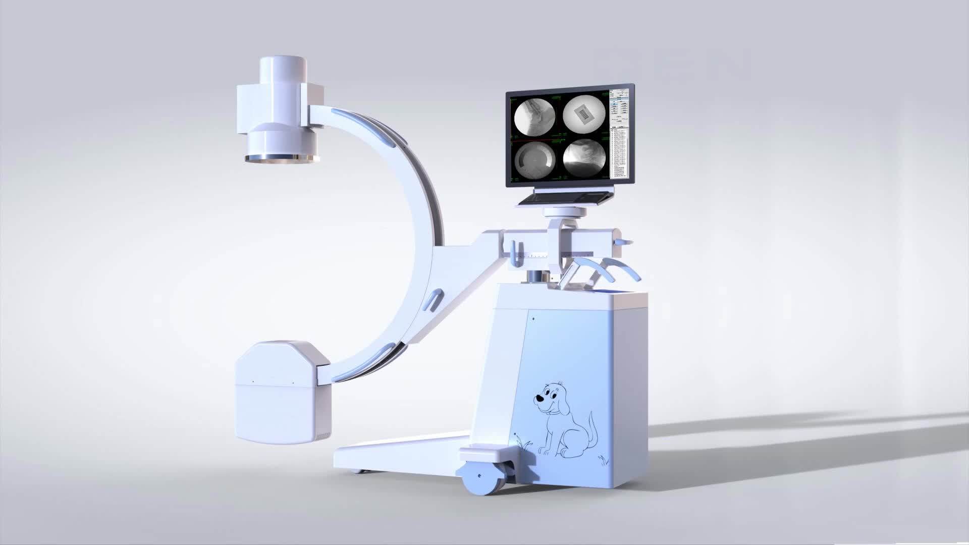 Brca300 Mobile 100ma Digital High Frequency Panoramic Medical X Ray