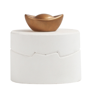 金元宝石膏注浆模具 陶瓷陶艺注浆模具 定制招财摆件石膏模型模具