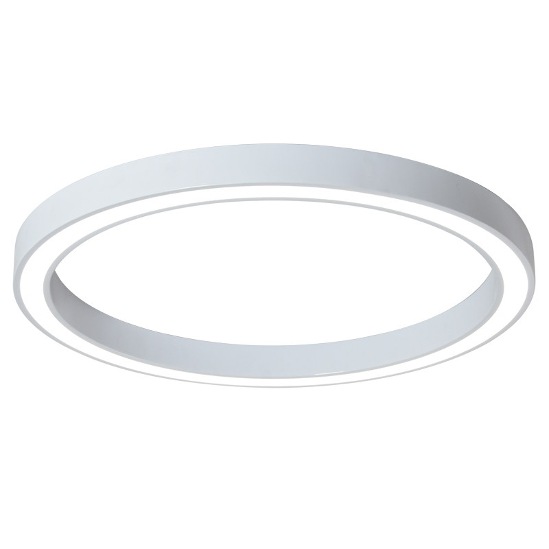 圆环圆形灯北欧简约现代卧室客厅吸顶灯创意书房网咖办公室定制灯