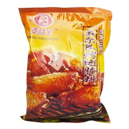 麦味宝奥尔良烤翅腌料1000g 炸鸡料腌鸡料烧烤调料新烤肉料_虎窝淘