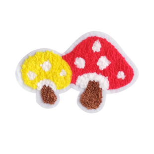 毛巾绣花 布贴衣服破洞补贴图案卡通小号时尚 补裤子羽绒服补丁贴