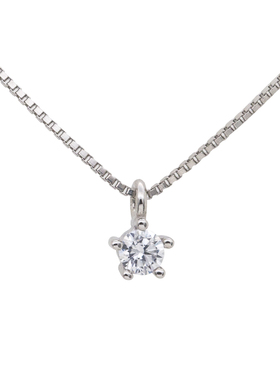 迷你弥音原作S925纯银十字链女