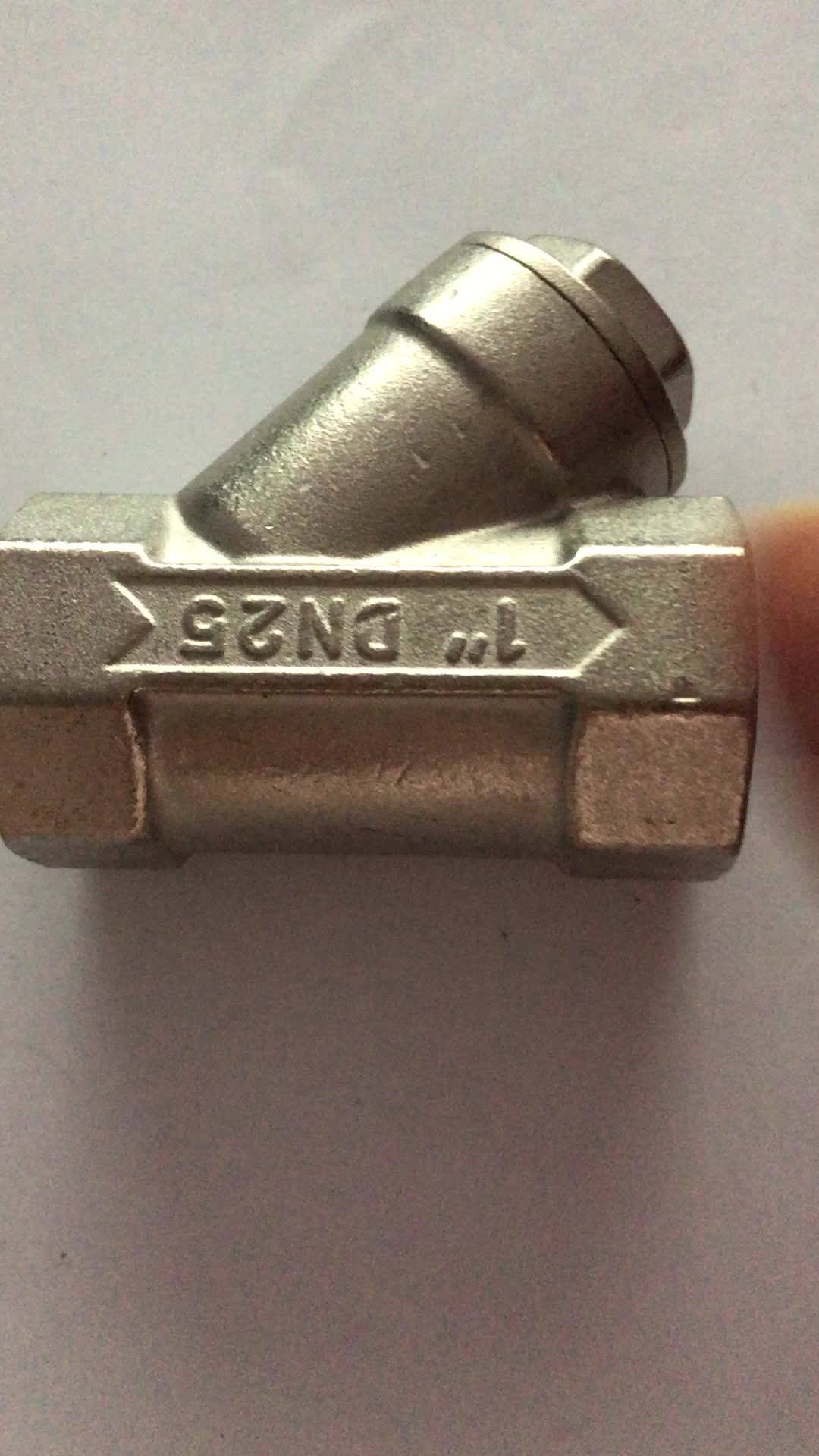 S4305b Brass Y Type Strainer Check Valve /brass Filter Valve Y Strainer