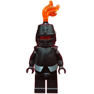 乐高 lego 人仔穿戴零件 骑士头盔盔甲 中古世纪城堡黑龙士兵2587
