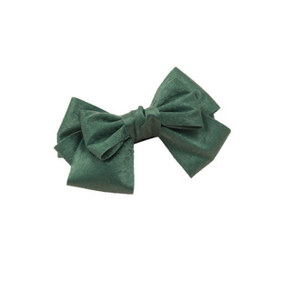 包邮成人女童蝴蝶结头饰发夹发饰韩国进口儿童盘头顶夹弹簧夹发卡