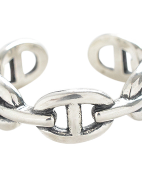 做旧无怯纯银冷淡风戒指