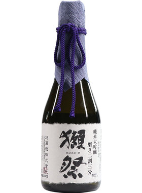 日本清酒獭祭二割三分纯米大吟酿日本酒原装进口300ml*6瓶包邮