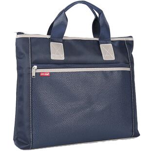 杰利 手提文件袋A4大加宽牛津布公文包 男文件包女士商务办公开会资料袋5180会议培训袋定制定做订做印刷LOGO