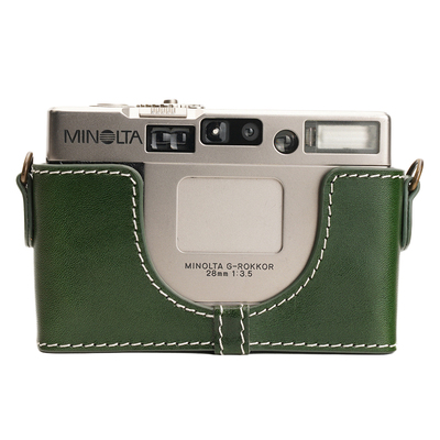 相机包美能达minoltatc1真皮套