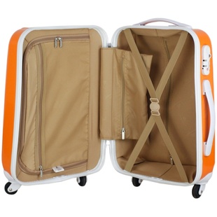 AMBASSADOR大使拉杆箱万向轮行李箱20寸镜面登机箱小清新PC旅行箱