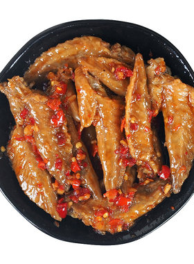 新鲜现作广西网红美食开袋鸡翅尖