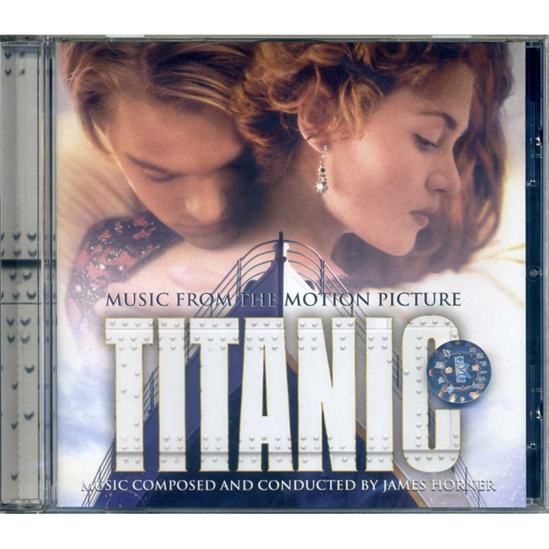 欧版 TITANIC 铁达尼号 泰坦尼克号 电影原声音乐 CD碟片正版唱片