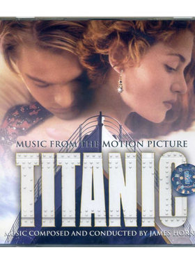 欧版 TITANIC 铁达尼号 泰坦尼克号 电影原声音乐 CD碟片正版唱片