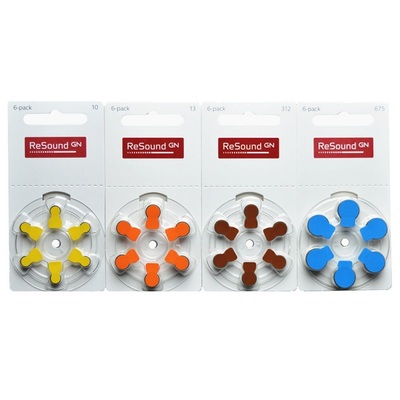 原装进口瑞声达助听器电池