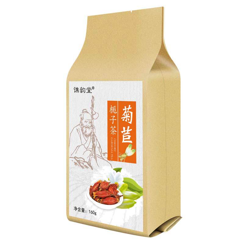 买1发5谯韵堂正品菊苣栀子茶葛根茶百合桑菊苣根过滤装袋泡茶