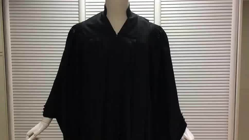 Wholesale High Quality Judicial Robe Traditional Lawyer Robes - Buy ...