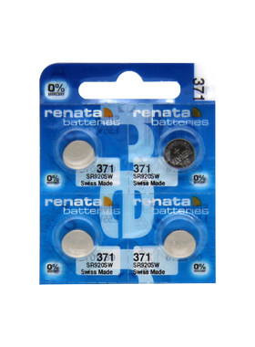 Renata371手表电池sr920sw适用于卡西欧天梭男表斯沃琪纽扣小电子