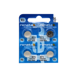 Renata371手表电池sr920sw适用于卡西欧天梭男表斯沃琪纽扣小电子
