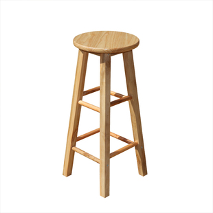 厂家直销实木吧椅吧凳实木吧台椅酒吧椅高脚凳梯凳欧式吧台椅椅子