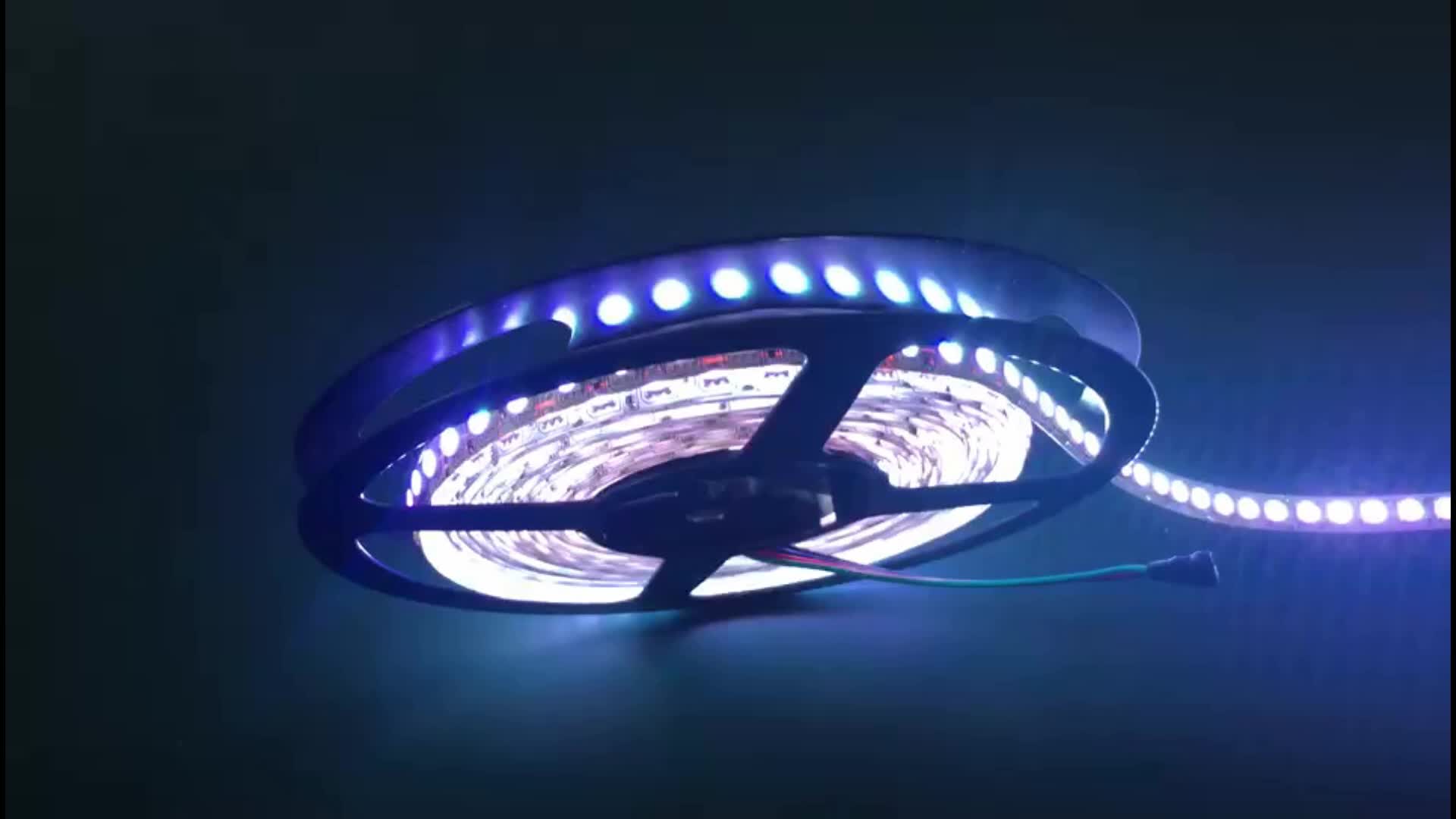 32.8ft/10m Led Tape Rope Light 300led 5050rgb Led Flexible Strip Lights