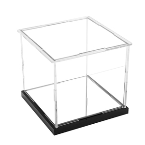 亚克力高透明展示盒LEGO全家便利店积木模型玩具手办专用防尘罩