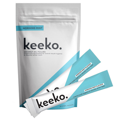 Keeko星期油拔潔齒牙齒口法薄荷