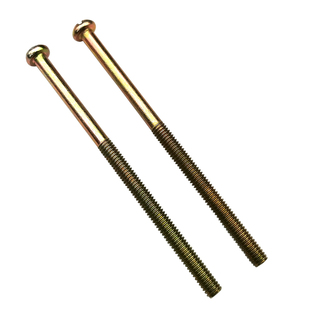 锁芯盖帽安装螺丝M4圆头机械螺丝十字蘑菇钉4mm锁帽罗丝细铁彩锌