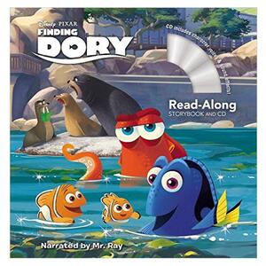 Storybook+CD Finding Dory迪士尼故事书+CD海底总动员2 英文儿童故事适合3-6岁