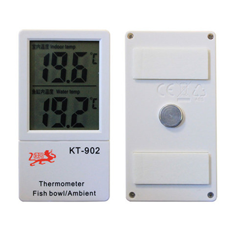 鱼缸温度计数字高精度感应式电子温度计KT-902水温计水温表测水温