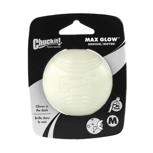 美国进口Chuckit漏食玩具球趣味防丢夜光弹球耐咬橡胶球petmate