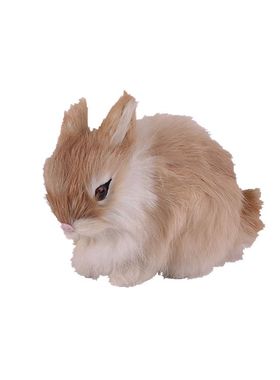 仿真可爱风家居生日礼物兔子摆件