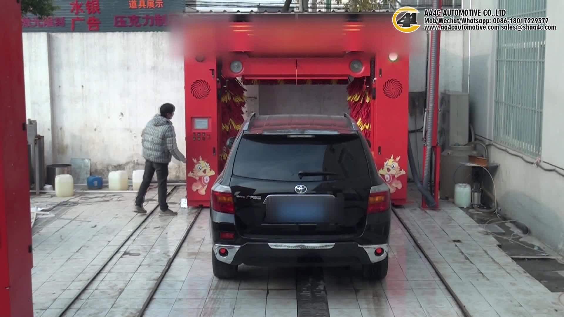 5 Brushes Rollover Car Wash Equipment Buy Mobile Car Wash Equipment