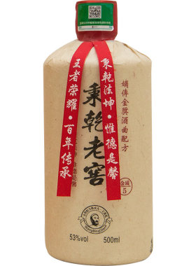 秉乾老窖金质500ml酱香型白酒