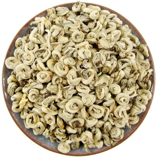 茉莉花茶叶浓香型特级2025年新茶 白玉螺王500g广西横县散装罐装