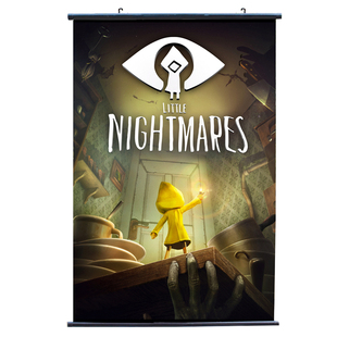 小梦魇周边游戏挂画 小小噩梦周边布制海报 金属挂轴 宿舍装饰