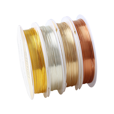 diy14k保色水晶珍珠金线