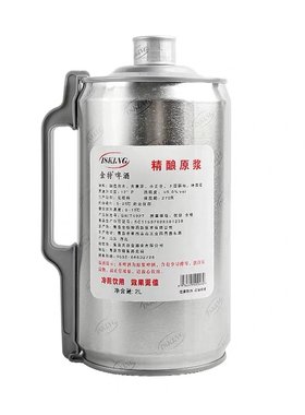 青岛原液纯正2lx6金麦精酿啤酒