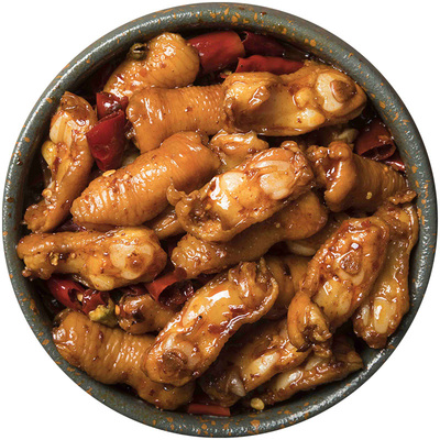 三十年技艺！冷吃鸡脚筋麻辣即食